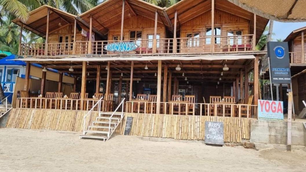 Fernandes Bar And Restaurant Bed & Breakfast Canacona Ngoại thất bức ảnh